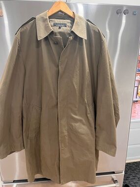 Jones New York Olive Green Men's Raincoat